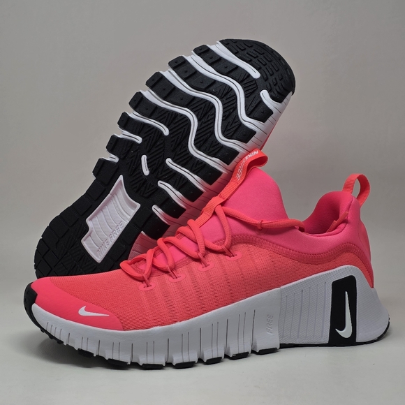Nike Free Metcon Hot Punch Pink Running Shoes FJ7126-600 Women's